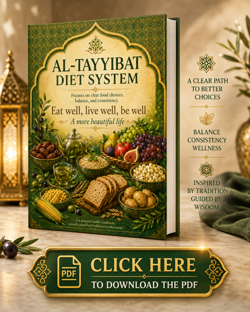 Download the free Al-Tayyibat Diet System PDF guide